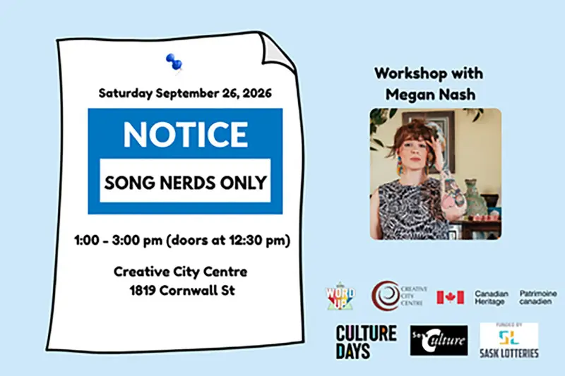 Song Nerds Only! at Creative City Centre