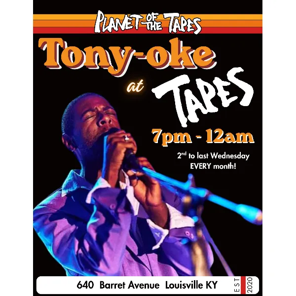 Tony-oke at Tapes at Planet of the Tapes