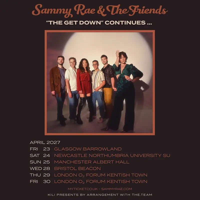 SAMMY RAE & THE FRIENDS à Barrowland Ballroom
