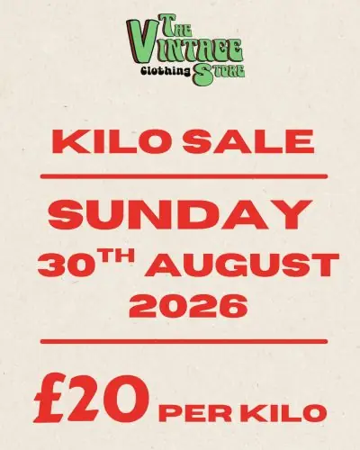 Kilo Sale @The Vintage Clothing Store
