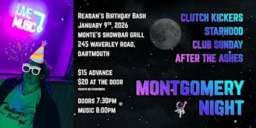 MONTGOMERY NIGHT @ Monte's