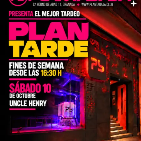 PLANTARDE con UNCLE HENRY (sesión dj sala A) à Planta Baja