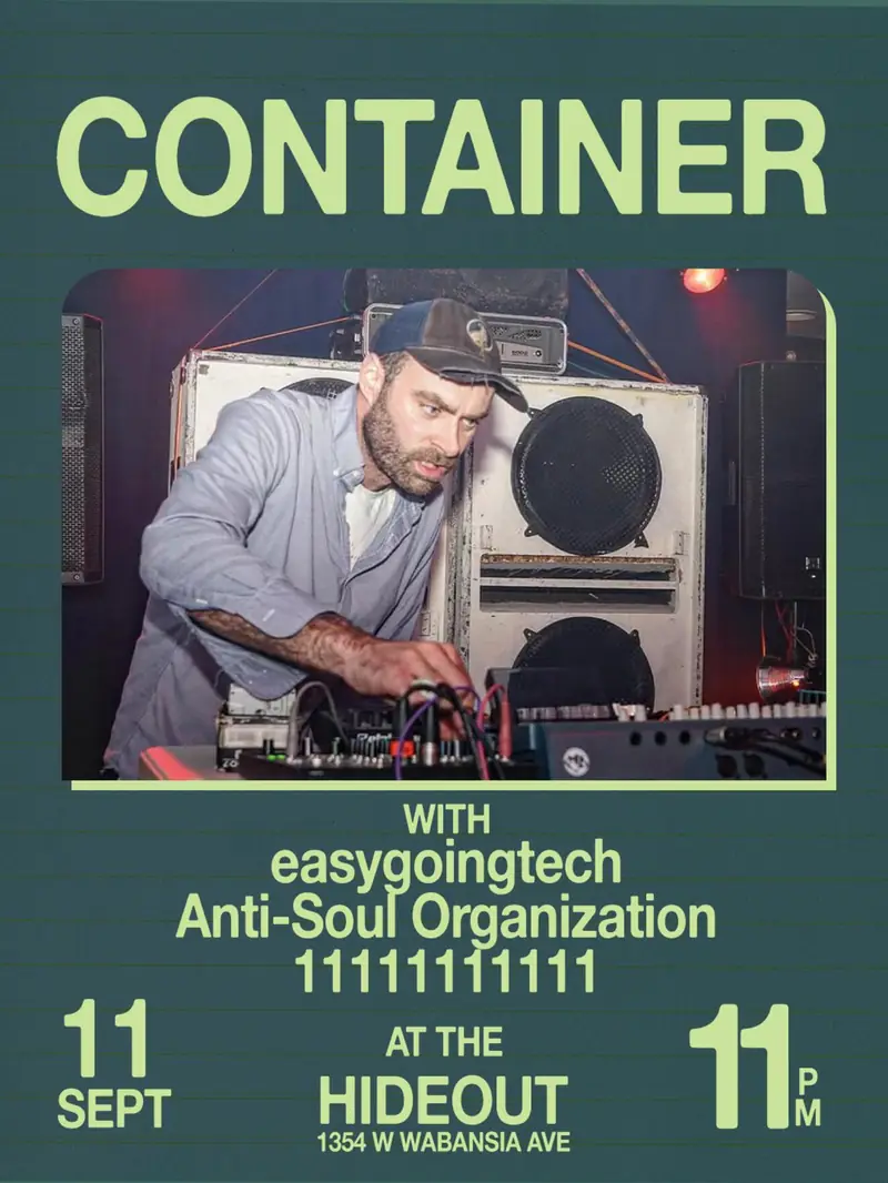 Container, easygoingtech, Anti-Soul Organization, 11111111111 at The Hideout