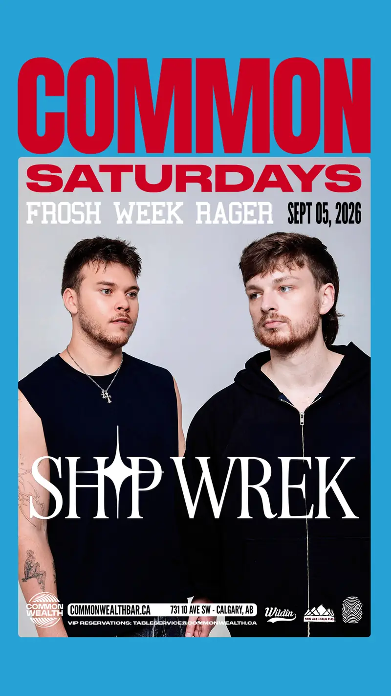 Ship Wrek @ Common Saturdays (Frosh Week Rager) at Commonwealth Bar & Stage