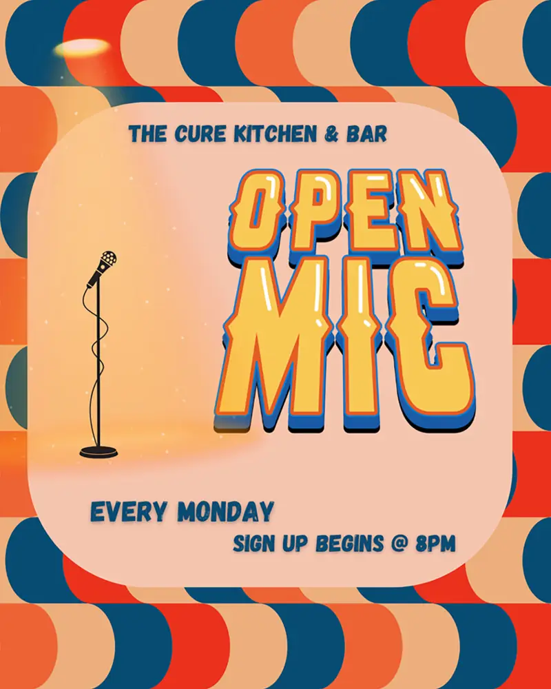 Open Mic Night at The Cure