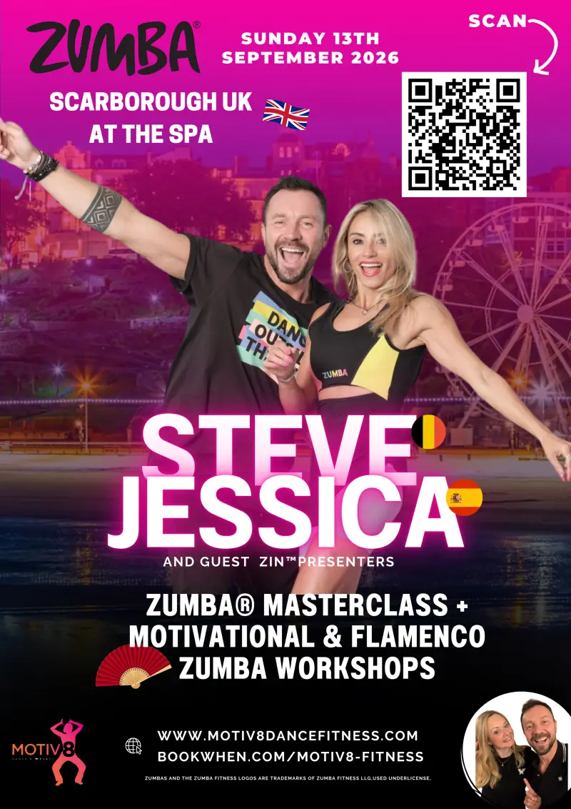Motiv8 Dance Fitness: The Best of Steve Boedt and Jessica Exposito à Scarborough Spa