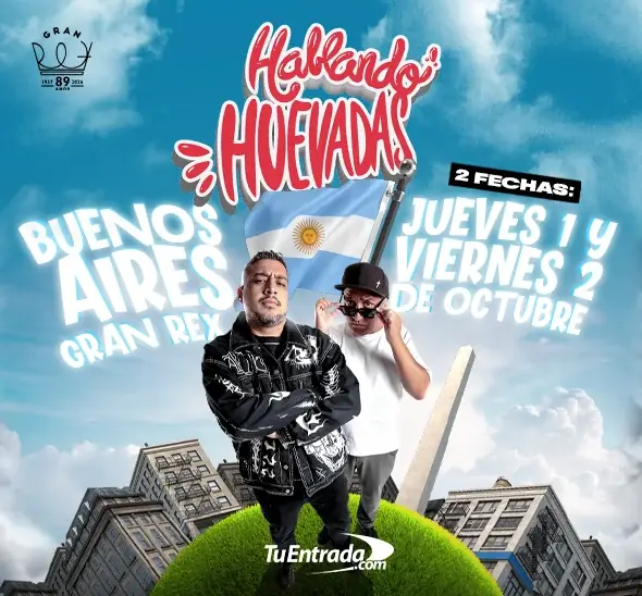 Hablando Huevadas en Teatro Gran Rex