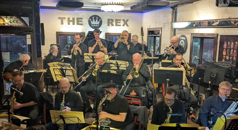 JIM GALLOWAY'S WEE BIG BAND LED BY BRIGHAM PHILLIPS