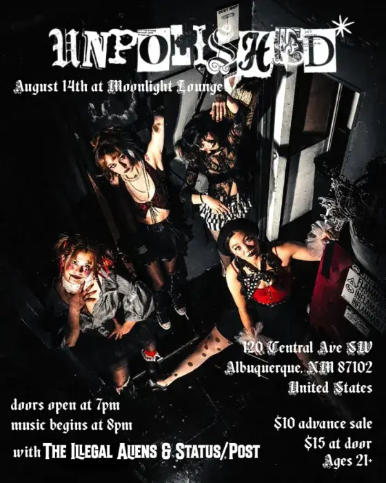 unpolished* * The Illegal Aliens * Status/Post at The Historic El Rey Theater