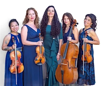 Eliana Cuevas and Angel Falls String Quartet at Unitarian Congregation in Mississauga