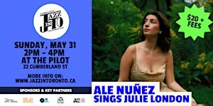 JazzInToronto's Songbird Series: Ale Nunez Sings Julie London