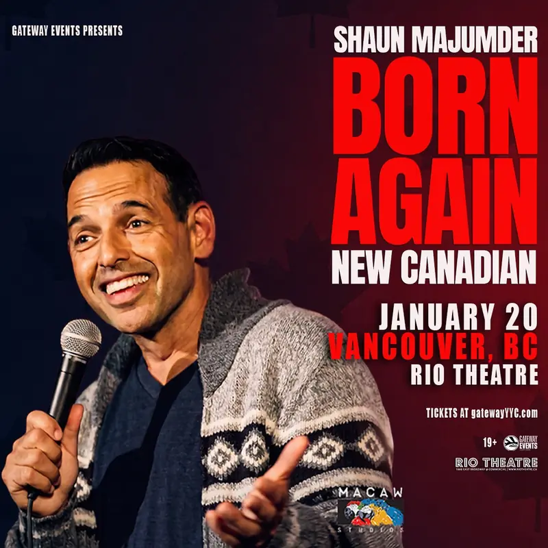 Shaun Majumder à Rio Theatre