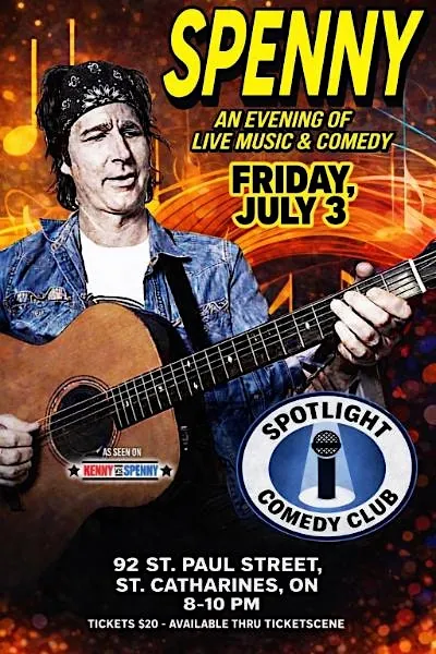 SPENNY LIVE! à 92 St Paul St