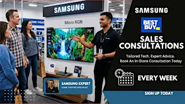 Winnipeg - Samsung Home Theatre Appointment Based Sales Consultations à Best Buy