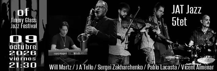 JAT Jazz Quintet at Jimmy Glass Jazz Bar