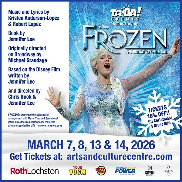 Disney’s FROZEN The Broadway Musical at Arts and Culture Centre