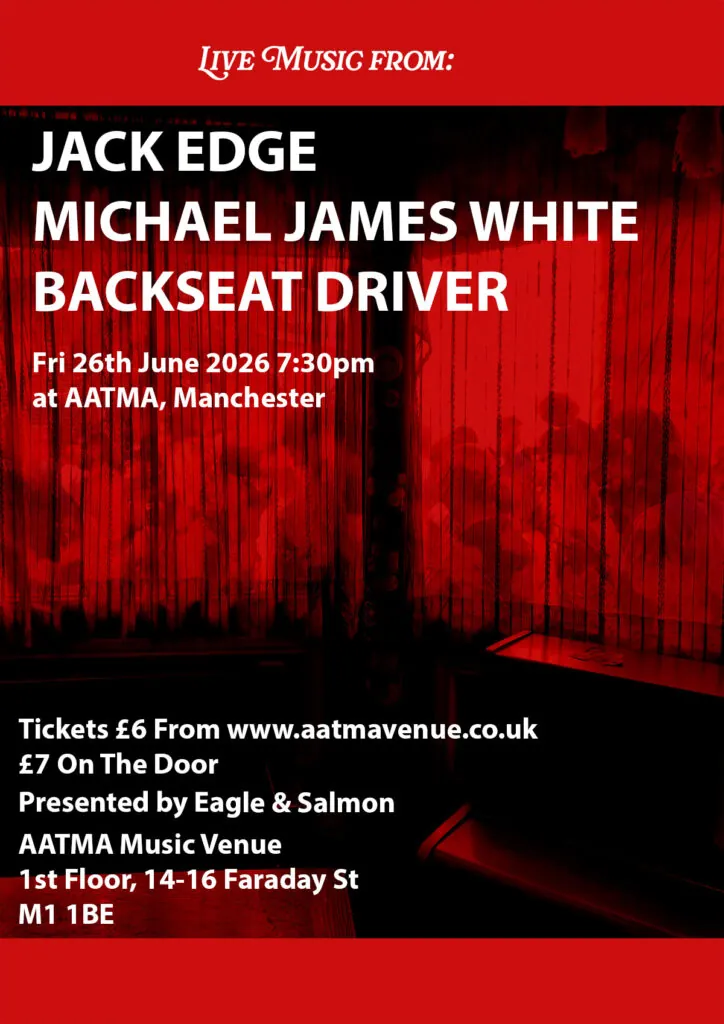 Jack Edge, Michael James White, Backseat Driver