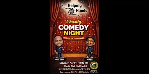 Helping Hands YEG Comedy Night for Mental Health Awareness at Kinshi Rinji