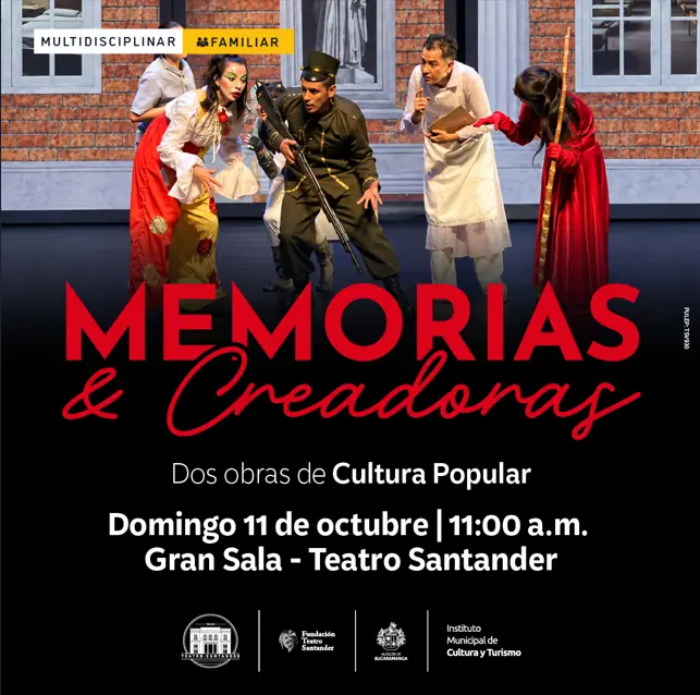 MEMORIAS Y CREADORAS à Teatro Santander