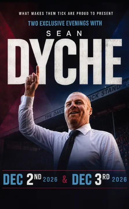 Sean Dyche at The Muni