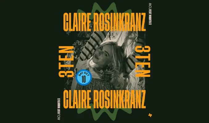 Claire Rosinkranz en ACL Live at 3TEN
