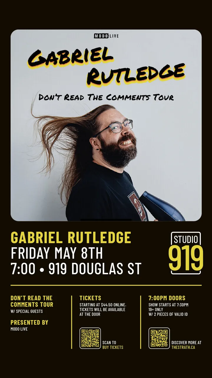 Gabriel Rutledge – Don’t Read The Comments Tour