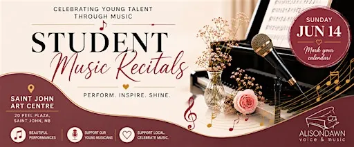 Alison Dawn Voice & Music- Intermediate Piano & Guitar Recital