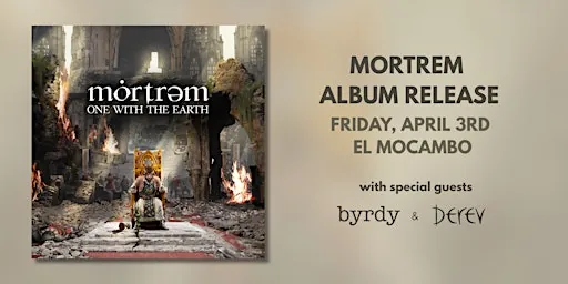Mortrem Album Release — Live Rock & Metal at El Mocambo at El Mocambo