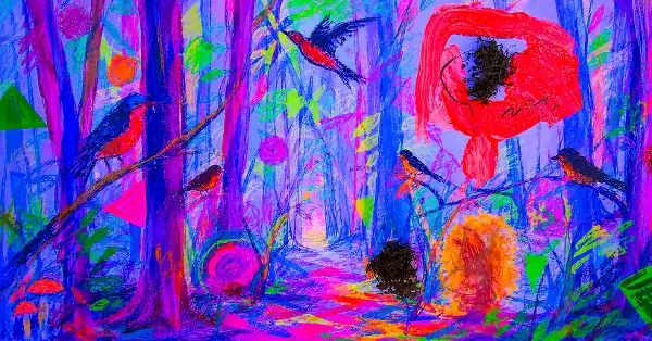 Les couleurs qui volent