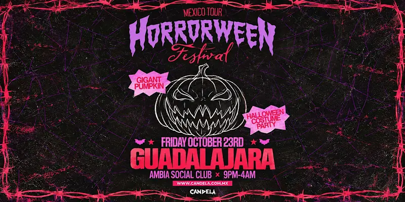 Horrorween Festival Guadalajara 2026 på Ambia Social Club