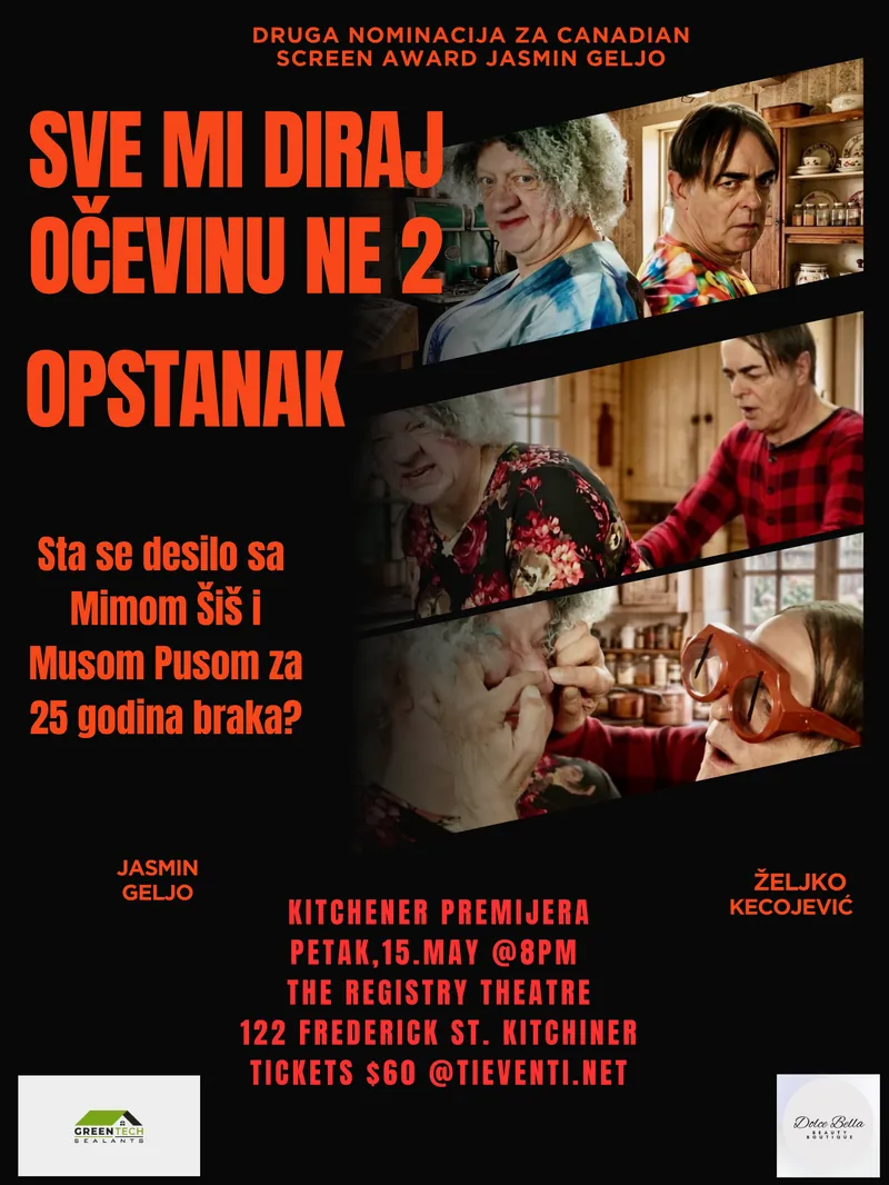 Sve mi diraj, ocevinu ne 2 – Opstanak à The Registry Theatre