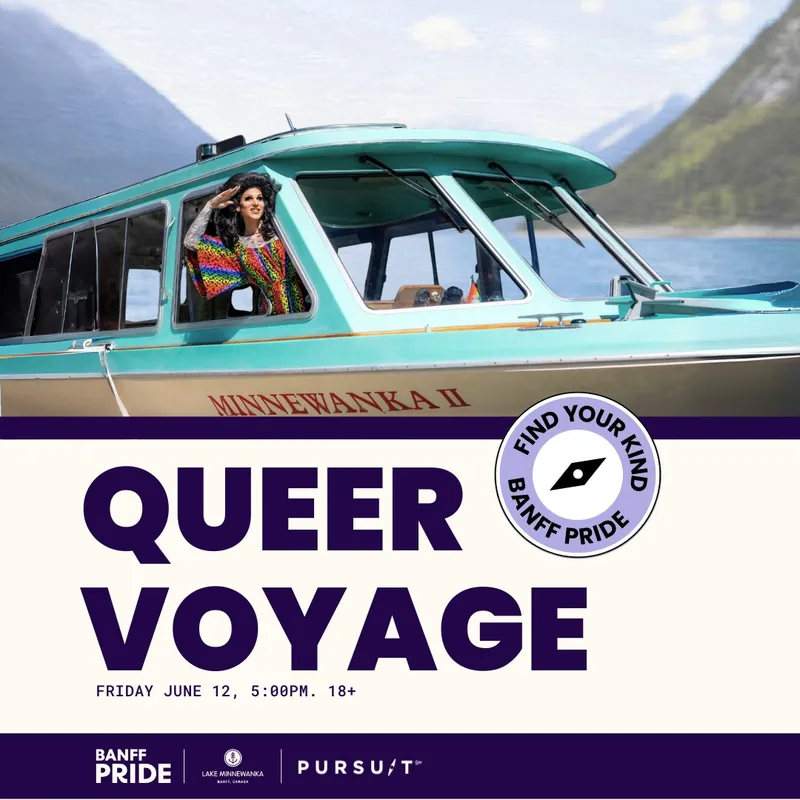 Queer Voyage: Banff Pride Edition at Lake Minnewanka Cruise
