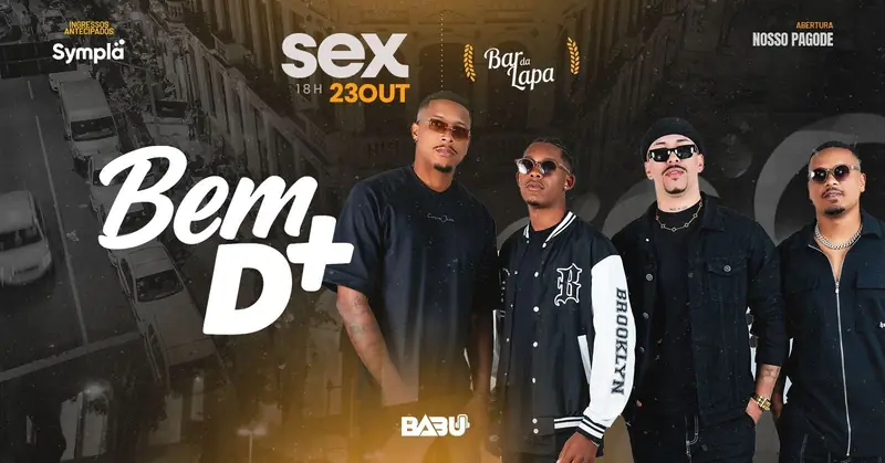 Bem D+ at Bar da Lapa - Lapa