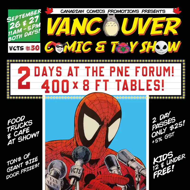 Vancouver Comic & Toy Show at PNE Forum