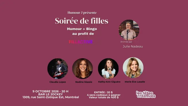 Humour J au féminin - au Jockey en Bar le Jockey