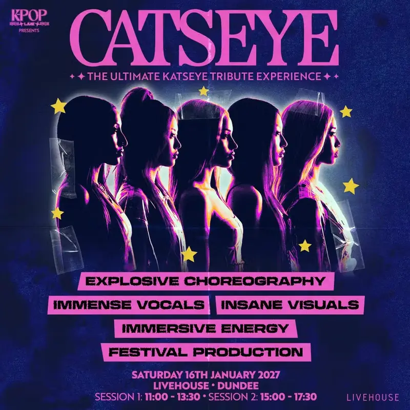 Catseye: The Ultimate Katseye Tribute Experience en LIVEHOUSE Dundee