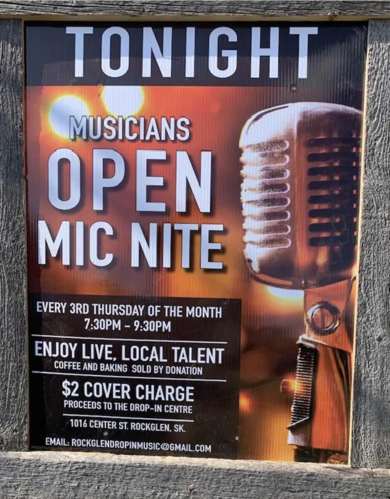 Musicians Open Mic Nite at Rockglen Drop-In Centre