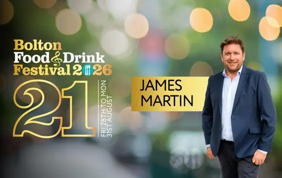 James Martin Cookery Demo at Octagon Theatre