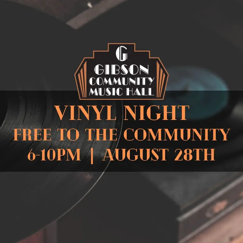Vinyl Tap à Gibson Community Music Hall