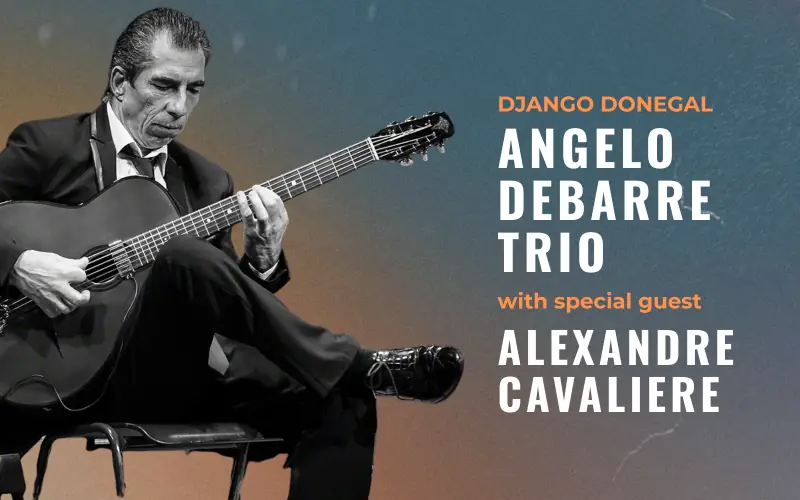 Django Donegal: Angelo Debarre Trio à Regional Cultural Centre