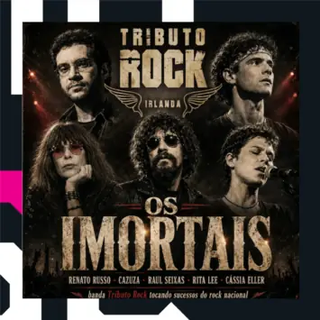 TRIBUTO ROCK – Especial OS IMORTAIS à The Sound House