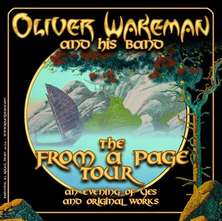 Oliver Wakeman Band - "From a Page" tour - An evening of YES and original works at Hanger Farm Arts Centre