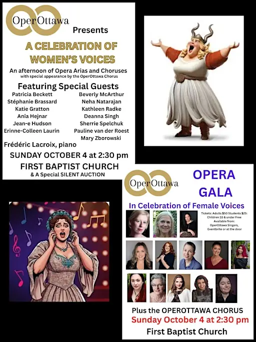 OPERA GALA CELEBRATING THE FEMALE VOICE - OPEROTTAWA