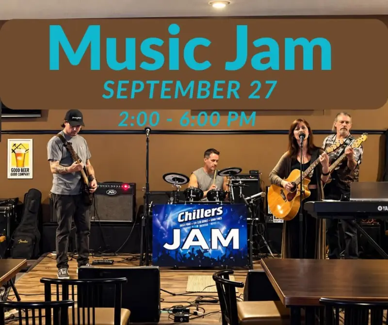 MUSIC JAM at Chillers Pub