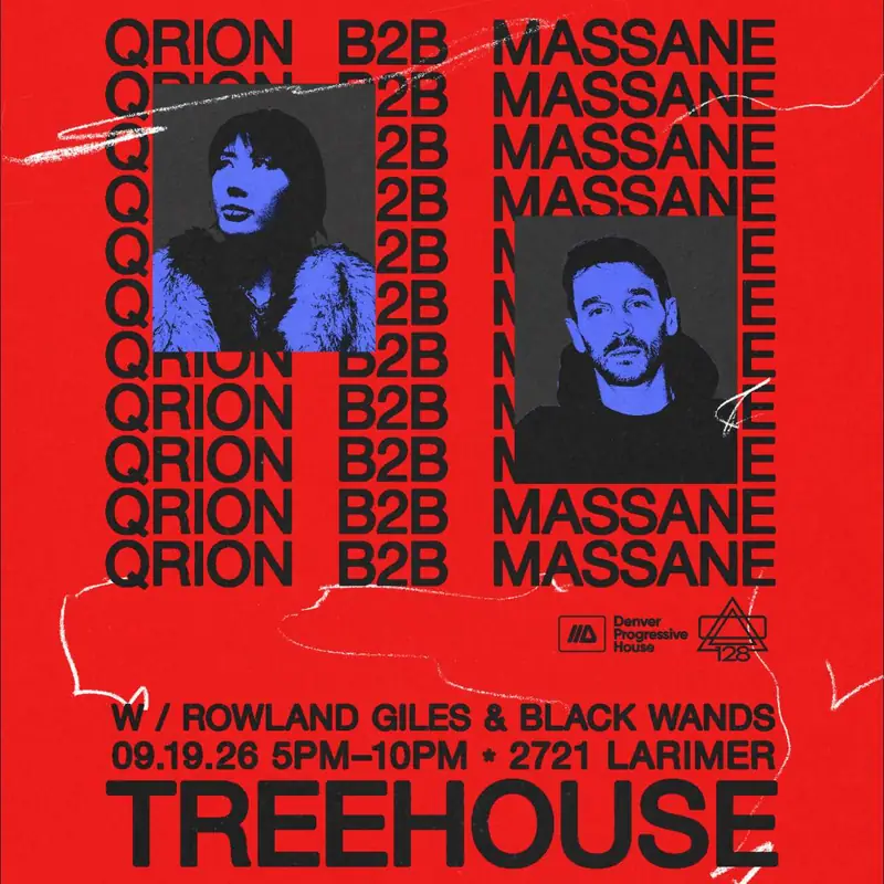 128 & Denver Progressive House present Qrion b2b Massane