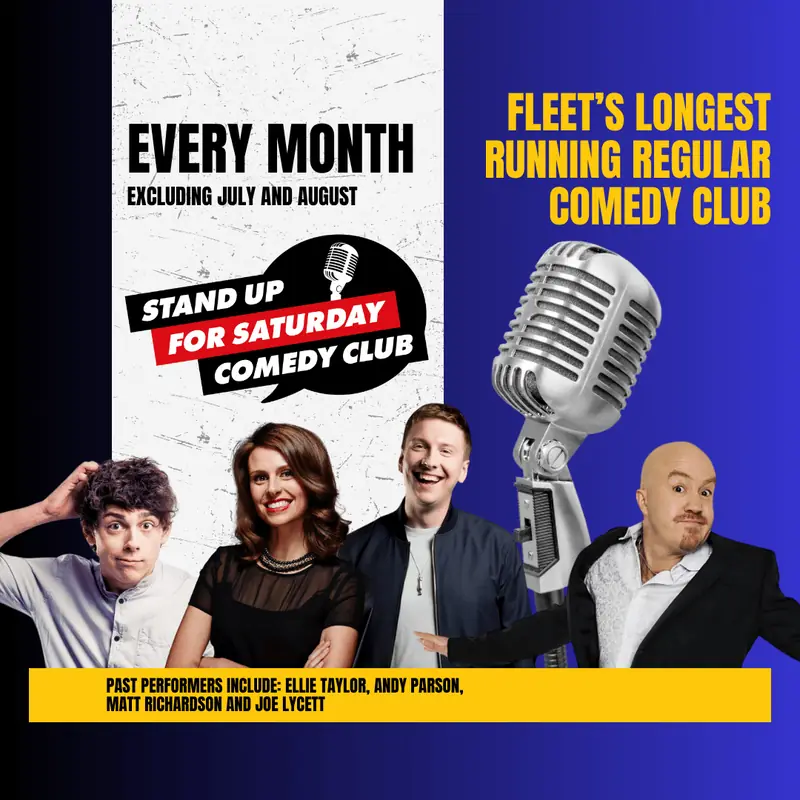 Stand Up For Saturday Comedy Club at The Harlington
