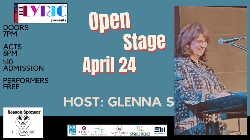 Open Stage: Host Glenna Switzer – Tickets at the Door à Lyric Theatre (The)