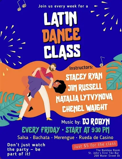 Rueda Dance Class @ the Bamboo Room at The Bamboo Room