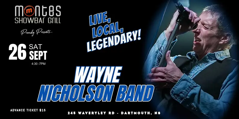 The Wayne Nicholson Band à Monte's Showbar Grill