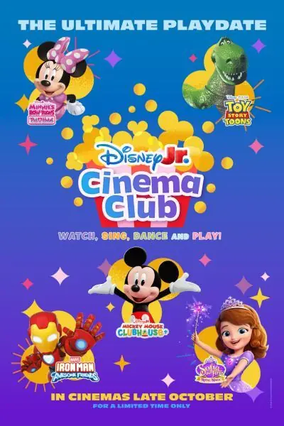 Disney Jr. Cinema Club RELAXED ENVIRONMENT en Torch Theatre